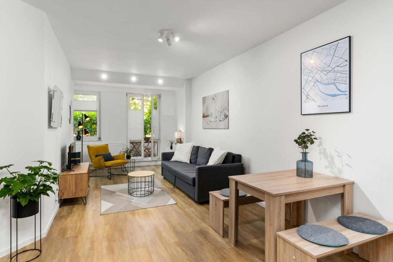 Mel&Bens City Apartment Terrasse Wallanlagen BRE Exterior foto